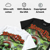 Halloween 5s DopeSkill Oversize Print T-Shirt Money Flies Graphic