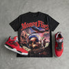 Toro Bravo 4s DopeSkill Oversize Print T-Shirt Money Flies Graphic