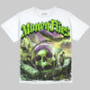 Max 95 Big Bubble Neon Yellow DopeSkill Oversize Print T-Shirt Money Flies Graphic Streetwear - White