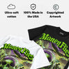 Max 95 OG 'Neon' DopeSkill Oversize Print T-Shirt Money Flies Graphic