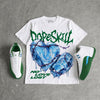 Bucks 12s DopeSkill Oversize Print T-Shirt No Love Lost Graphic