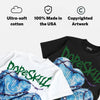 Bucks 12s DopeSkill Oversize Print T-Shirt No Love Lost Graphic