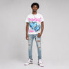 Comic 4s DopeSkill Oversize Print T-Shirt No Love Lost Graphic