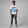 Oreo 6s DopeSkill Oversize Print T-Shirt No Love Lost Graphic