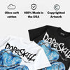 Oreo 6s DopeSkill Oversize Print T-Shirt No Love Lost Graphic
