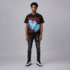 Space Jam 9s DopeSkill Oversize Print T-Shirt No Love Lost Graphic