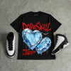 Space Jam 9s DopeSkill Oversize Print T-Shirt No Love Lost Graphic