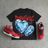 Toro Bravo 4s DopeSkill Oversize Print T-Shirt No Love Lost Graphic
