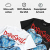 Toro Bravo 4s DopeSkill Oversize Print T-Shirt No Love Lost Graphic