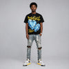 Tour Yellow 4s DopeSkill Oversize Print T-Shirt No Love Lost Graphic