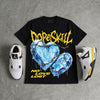 Tour Yellow 4s DopeSkill Oversize Print T-Shirt No Love Lost Graphic