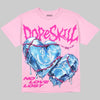 Dunk Triple Pink DopeSkill Oversize Print T-Shirt No Love Lost Graphic Streetwear - Blossom