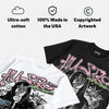 Medium Soft Pink 4s DopeSkill Oversize Print T-Shirt No Money No Lust Graphic