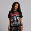 Bloodline 12s DopeSkill Oversize Print T-Shirt No Money No Lust Graphic
