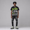 Max 95 OG 'Neon' DopeSkill Oversize Print T-Shirt No Money No Lust Graphic