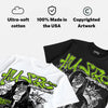 Max 95 OG 'Neon' DopeSkill Oversize Print T-Shirt No Money No Lust Graphic