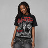 Toro Bravo 4s DopeSkill Oversize Print T-Shirt No Money No Lust Graphic