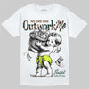 Foamposite Pro Green Camo DopeSkill T-Shirt No One Can Outwork Me Graphic Streetwear - White
