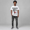 Dunk Panda White Black DopeSkill T-Shirt No One Can Outwork Me Graphic