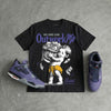 Lakers 4s DopeSkill T-Shirt No One Can Outwork Me Graphic