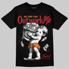 Jordan 5 Sunset DopeSkill T-Shirt No One Can Outwork Me Graphic Streetwear -0 Black