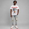 Sunset 5s DopeSkill T-Shirt No One Can Outwork Me Graphic