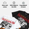 Sunset 5s DopeSkill T-Shirt No One Can Outwork Me Graphic