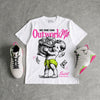 Tennis Day 7s DopeSkill T-Shirt No One Can Outwork Me Graphic