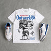 True Blue 3s DopeSkill T-Shirt No One Can Outwork Me Graphic