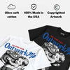 True Blue 3s DopeSkill T-Shirt No One Can Outwork Me Graphic