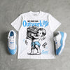 UNC 11s DopeSkill T-Shirt No One Can Outwork Me Graphic