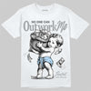 Jordan 5 Wolf Grey  DopeSkill T-Shirt No One Can Outwork Me Graphic Streetwear - White