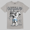 Jordan 5 Wolf Grey  DopeSkill T-Shirt No One Can Outwork Me Graphic Streetwear - Gravel