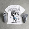 Wolf Grey 5s DopeSkill T-Shirt No One Can Outwork Me Graphic