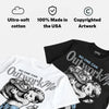 Wolf Grey 5s DopeSkill T-Shirt No One Can Outwork Me Graphic