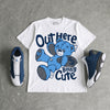 Flint 13s DopeSkill T-Shirt Out Here Being Cute Graphic
