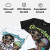 Candy Easter Dunk DopeSkill Oversize Print T-Shirt Overstack Graphic