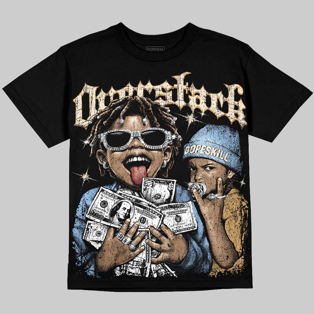 Diamond Turf 'Must Be the Money' DopeSkill Oversize Print T-Shirt Overstack Graphic Streetwear - Black