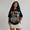 Diamond Turf 'Must Be the Money' DopeSkill Oversize Print T-Shirt Overstack Graphic