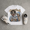 Diamond Turf 'Must Be the Money' DopeSkill Oversize Print T-Shirt Overstack Graphic