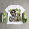 Dunk 'Chlorophyll' DopeSkill Oversize Print T-Shirt Overstack Graphic