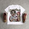 Dunk Dark Team Red Burgundy Crush DopeSkill Oversize Print T-Shirt Overstack Graphic