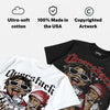 Foamposite One Cough Drop DopeSkill Oversize Print T-Shirt Overstack Graphic