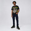 Foamposite One Green Camo DopeSkill Oversize Print T-Shirt Overstack Graphic