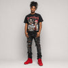 Foamposite One Gym Red DopeSkill Oversize Print T-Shirt Overstack Graphic