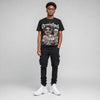 Foamposite One Triple White DopeSkill Oversize Print T-Shirt Overstack Graphic