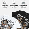 Foamposite One Triple White DopeSkill Oversize Print T-Shirt Overstack Graphic