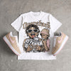 AIR FORCE 1 LINEN DopeSkill Oversize Print T-Shirt Overstack Graphic