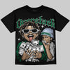 Gel-Nimbus 10.1 “HTTP 404” Green DopeSkill Oversize Print T-Shirt Overstack Graphic Streetwear - Black