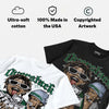 Gel-Nimbus 10.1 “HTTP 404” Green DopeSkill Oversize Print T-Shirt Overstack Graphic